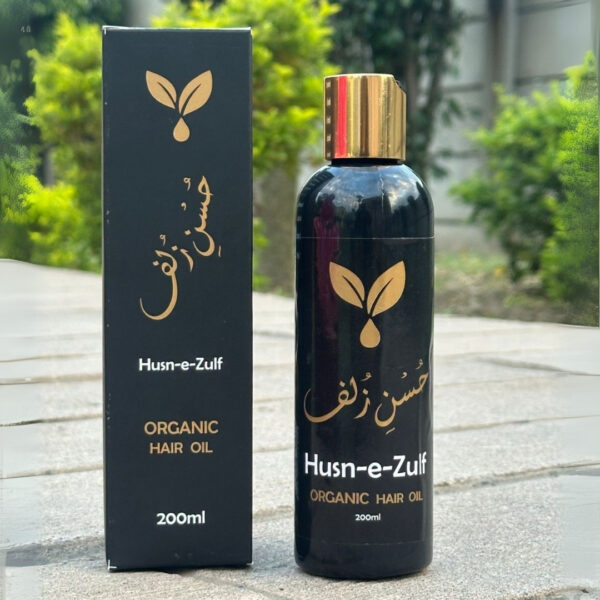 Husn-e-Zulf Organic Hair Oil - Image 6