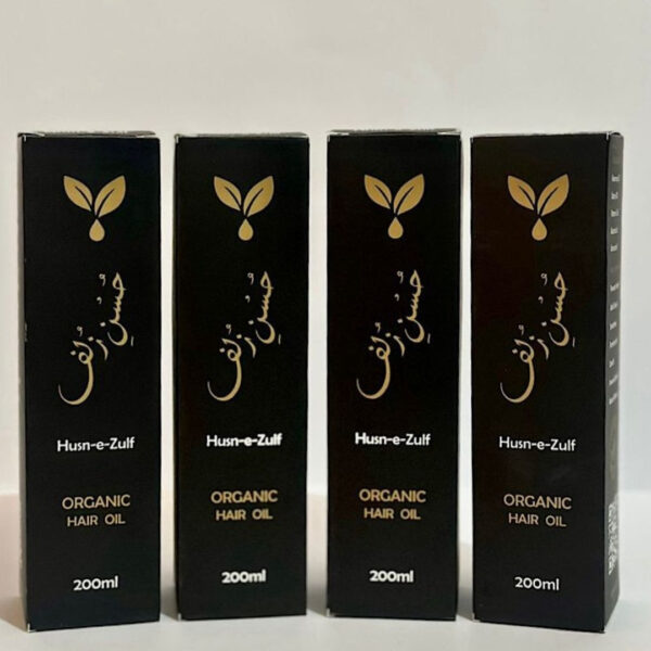 Husn-e-Zulf Organic Hair Oil - Image 5