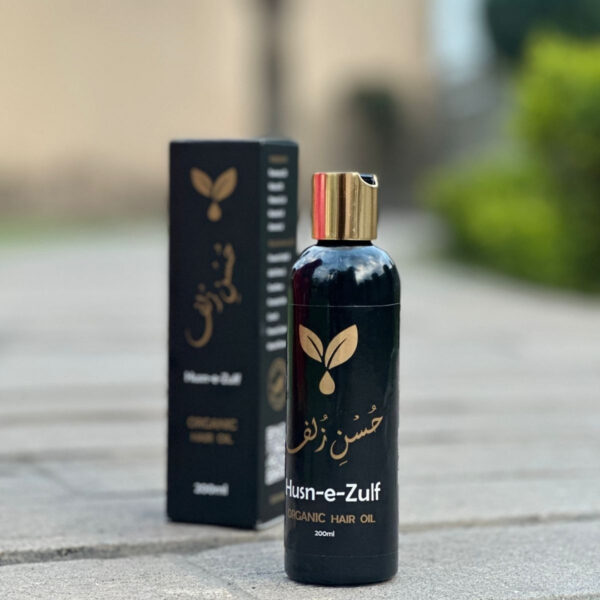 Husn-e-Zulf Organic Hair Oil - Image 3