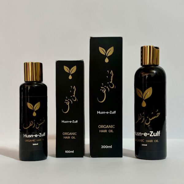 Husn-e-Zulf Organic Hair Oil - Image 8