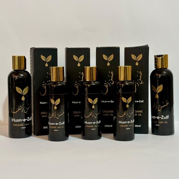 Husn-e-Zulf Organic Hair Oil - Image 7